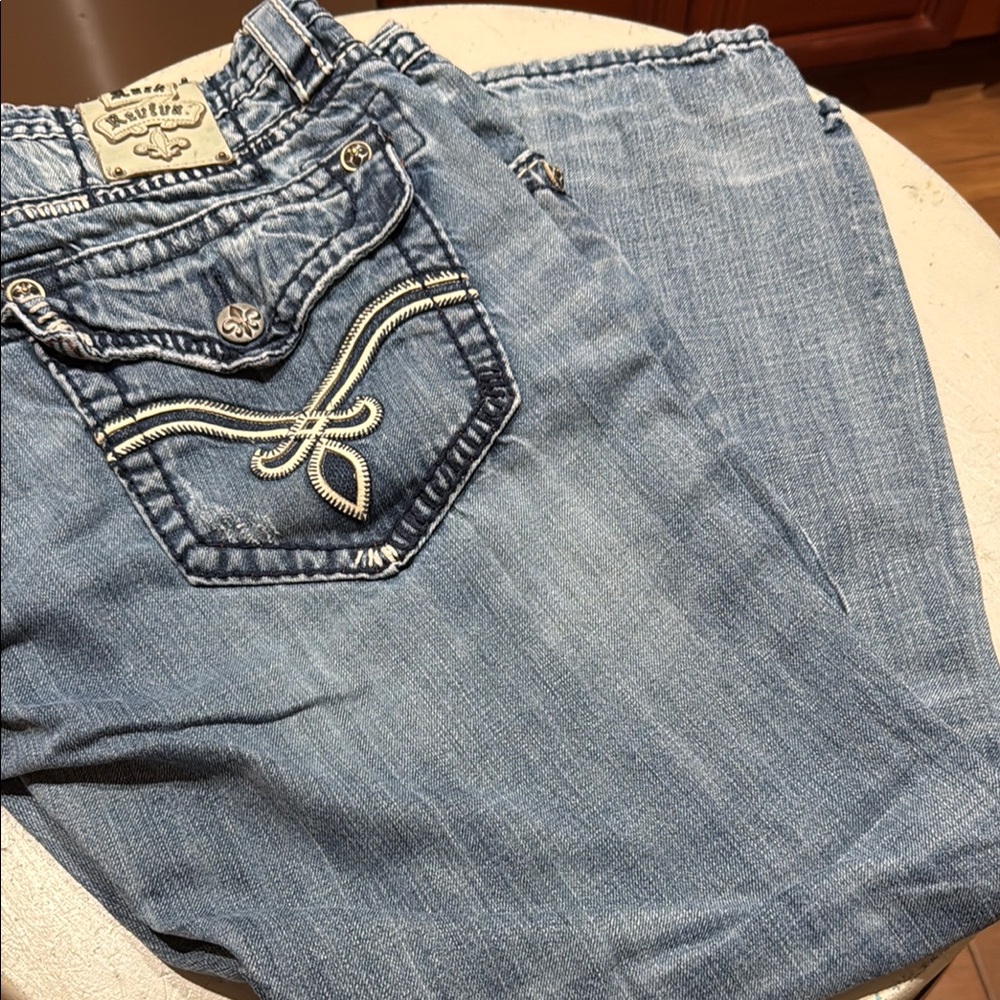 Rock Revival Light Blue Relaxed Jeans